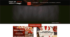 Desktop Screenshot of pizzanabrasa.pt